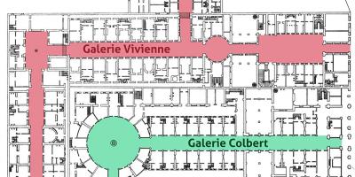 Mapa da Galerie Vivienne