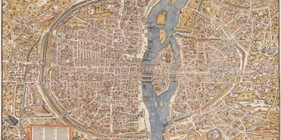 Mapa da Antiga Paris
