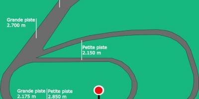 Mapa do Hipódromo de Vincennes